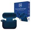 Etui na słuchawki 3MK Silicone Case AirPods Pro Granatowy Wodoodporność Nie