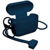 Etui na słuchawki 3MK Silicone Case AirPods Pro Granatowy Karabińczyk Nie
