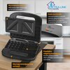 Opiekacz 3 w 1 EXTRALINK SJ-37A Funkcje dodatkowe Grill