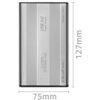 Obudowa dysku QOLTEC 51871 Zasilanie USB