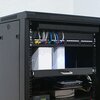 Półka QOLTEC 54509 19" 1U Czarny Głębokość [mm] 400