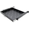 Półka QOLTEC 54509 19" 1U Czarny Rozmiar 1U