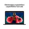 Laptop APPLE MacBook Air 2024 13.6" M3 8GB RAM 256GB SSD macOS Północ Waga [kg] 1.24