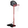 Kosz do koszykówki HUDORA Start Basketball Stand 71640 Kolor Czarno-czerwony