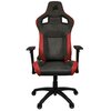 Fotel CORSAIR T3 Rush Czarno-Czerwony Materiał obicia Tkanina