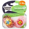 Smoczek TOMMEE TIPPEE  Fun mix (2 szt.) Rodzaj Uspokajający