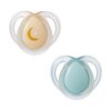 Smoczek TOMMEE TIPPEE Night Time 0-6 m (2 sztuki)