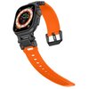 Pasek TECH-PROTECT Delta Pro do Apple Watch 4/5/6/7/8/9/SE/Ultra (42/44/45/49mm) Pomarańczowo-czarny Gwarancja 6 miesięcy