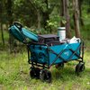 Wózek turystyczny NILS CAMP NC1607 Zielony 90 kg teleskopowa rączka Rozmiar kół [cale] 8