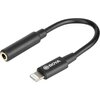 Adapter Lightning - Jack 3.5 mm BOYA BY-K3 0.2 m Gniazdo (żeńskie) Jack 3.5 mm