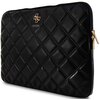 Etui na laptopa GUESS Quilted 4G 15-16 cali Czarny