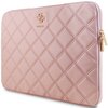 Etui na laptopa GUESS Quilted 4G 16 cali Różowy Pasuje do laptopa [cal] 16