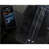 Plecak na laptopa BMW Carbon Blue Stripes 16 cali Czarny Funkcje dodatkowe Kieszeń na dokumenty
