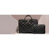 Torba na laptopa GUESS Quilted 4G 16 cali Czarny Rączka Tak