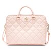 Torba na laptopa GUESS Quilted 4G 16 cali Różowy