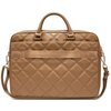 Torba na laptopa GUESS Quilted 4G 16 cali Brązowy Rączka Tak