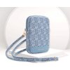 Torebka GUESS Zip GCube Bottom Stripe Niebieski Seria telefonu Uniwersalny