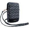 Torebka GUESS Zip GCube Bottom Stripe Czarny