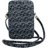 Torebka GUESS Zip GCube Bottom Stripe Czarny Seria telefonu Uniwersalny