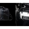 Torba na laptopa BMW Carbon Blue Stripes 16 cali Czarny Materiał Poliester