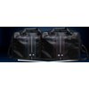 Torba na laptopa BMW Carbon Blue Stripes 16 cali Czarny Materiał Nylon