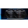 Torba na laptopa BMW Carbon Red Stripes 16 cali Czarny Materiał Nylon