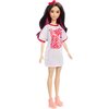 Lalka Barbie Fashionistas Sukienka opalizujące kropki HRH12 Typ Lalka