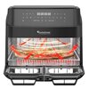 Air Fryer Frytkownica beztłuszczowa TURBOTRONIC TT-DAF7W Czarny z podwójnym koszem Sterowanie Elektroniczne