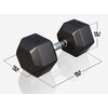 Hantla GORILLA SPORTS 3140 (27.5 kg) Rodzaj Hantla