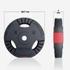Obciążenie GORILLA SPORTS Olympia Grip (15 kg) Rodzaj Obciążenie do hantli