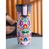 Kubek termiczny CONTIGO West Loop Folklor 470 ml Różowy Adres elektroniczny kontakt@redbird.pl