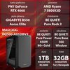 Komputer MAD DOG GeForce RTX4060 CS2 Reflex Edition BQ500-A01DBV2 R7-5800X3D 32GB RAM 1TB SSD Procesor AMD Ryzen 7 5800X3D