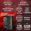 Komputer MAD DOG GeForce RTX4060 CS2 Reflex Edition BQ500FX-A01WRV2 R7-5800X3D 32GB RAM 1TB SSD Windows 11 Home Procesor AMD Ryzen 7 5800X3D