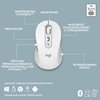 Zestaw LOGITECH Signature Slim Combo MK950 Biały Klawisze numeryczne Tak
