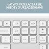 Klawiatura LOGITECH K950 Biały Komunikacja z komputerem Bezprzewodowa