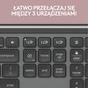 Klawiatura LOGITECH K950 Grafitowy Komunikacja z komputerem Bezprzewodowa