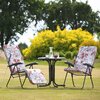 Stół ogrodowy PATIO Dine & Relax Pizarra Antracytowy Kształt Okrągły