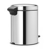 Kosz na śmieci BRABANTIA 113147 NewIcon 3L Stal polerowana Typ Pedałowy