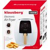 Frytkownica beztłuszczowa KLAUSBERG KB-7709 Air Fryer Biały Zakres temperatury (min-max) 80 - 200 °C
