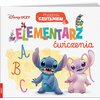Książka z zadaniami Disney Uczy Przygoda z czytaniem Elementarz Ćwiczenia (miękka okładka)
