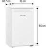 Lodówka LIEBHERR TK 12VE00 85cm Biała Liczba termostatów 1