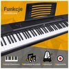 Pianino cyfrowe MK DP 881 Czarny Harmonizer Nie