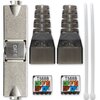 Wtyk QOLTEC 54540 Beznarzędziowy, Kategoria 6 Materiał Metal