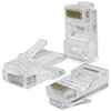 Wtyk QOLTEC 54552 Modularny, Kategoria 6, Pozłacane styki (100 szt.)