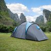 Namiot NILS CAMP Highland IV NC6431 Szaro-niebieski Materiał zewnętrzny Poliuretan