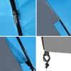 Namiot NILS CAMP Highland IV NC6431 Szaro-niebieski Z tropikiem Tak