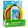 Zabawka FRU BLU Bańki mydlane Zestaw obręcz + Płyn DKF0482 Wiek 3+