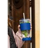 Kubek termiczny VIALLI DESIGN Fuori Granatowy Kolor Granatowy