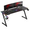 Biurko gamingowe HUZARO Hero 4.8 RGB Czarny Podświetlenie Tak