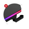 Biurko gamingowe HUZARO Hero 4.8 RGB Czarny Regulacja wysokości Brak